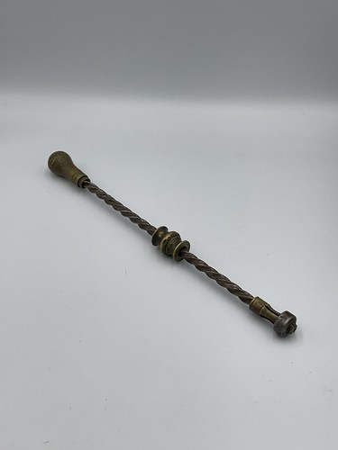 Antique vintage brass spiral - antique,