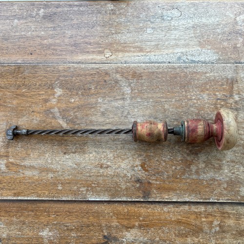Antique archimedes hand drill - antique,