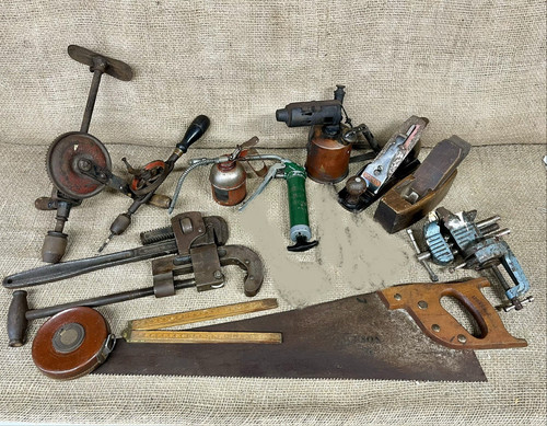 Vintage tools job lot - tools,