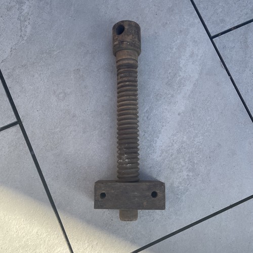 Primitive antique wooden - antique, screw