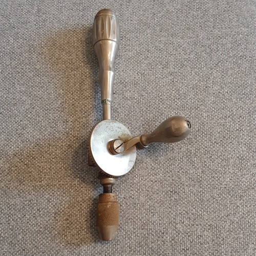 Antique hand drill c - drill., a.
