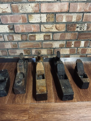 Vintage wooden hand planes lot - vintage,