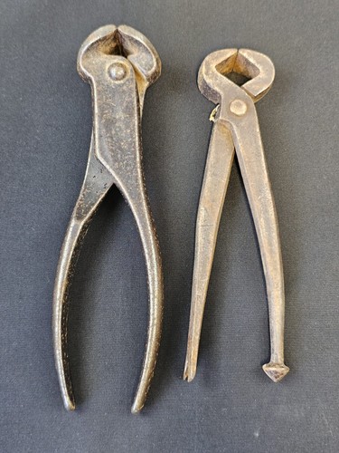 Vintage antique forged - forged, steel