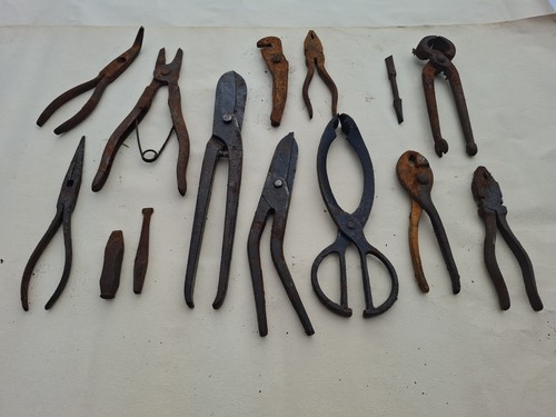 Joblot vintage antique rusted - vintage/antique,