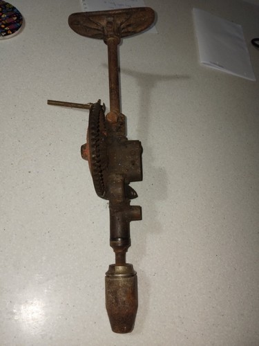 Hand drill antique - drill,