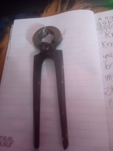 Antique pincers hand - hand, made