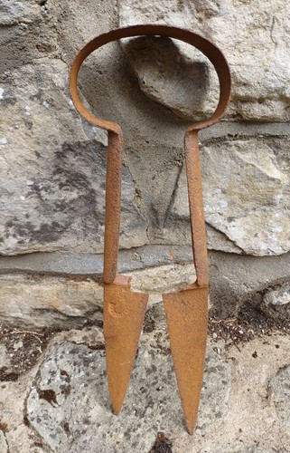 Antique cast steel - antique, hand