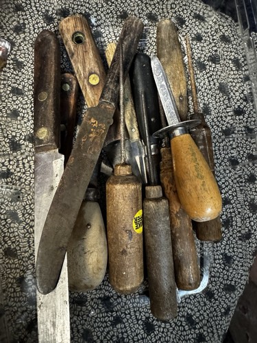 Vintage lot antique - lot, hand