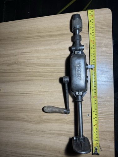 Vintage aurowa hand drill - vintage,