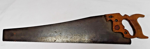 Large hand saw antique - 27",
