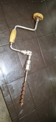 Classic woodworking hand - , drill