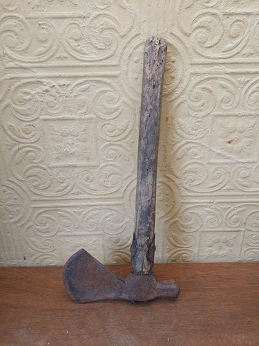 Antique french hand - french, axe