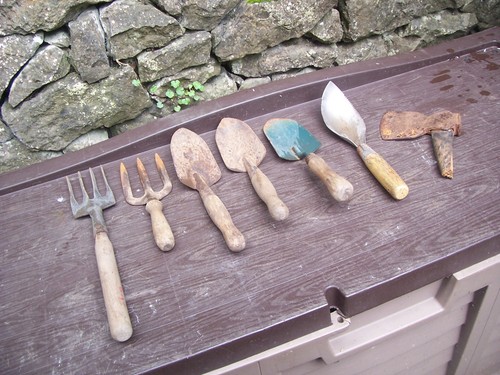 Bundle vintage rusty - of,